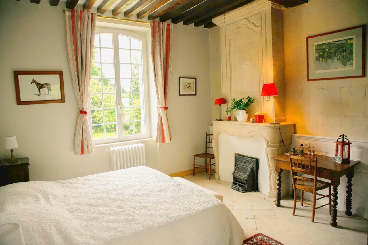 Bed & Breakfast Chateau Les Cedres Bretteville-l'Orgueilleuse Екстериор снимка