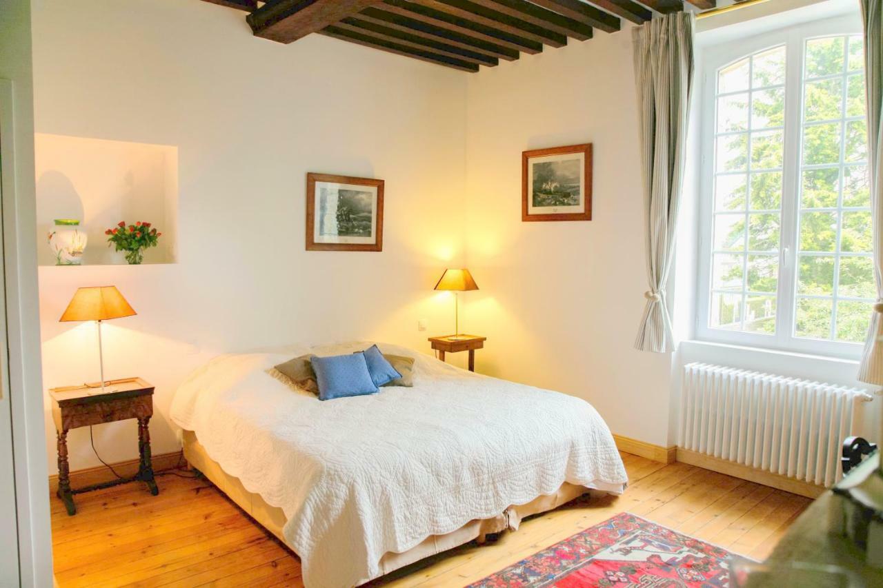 Bed & Breakfast Chateau Les Cedres Bretteville-l'Orgueilleuse Екстериор снимка